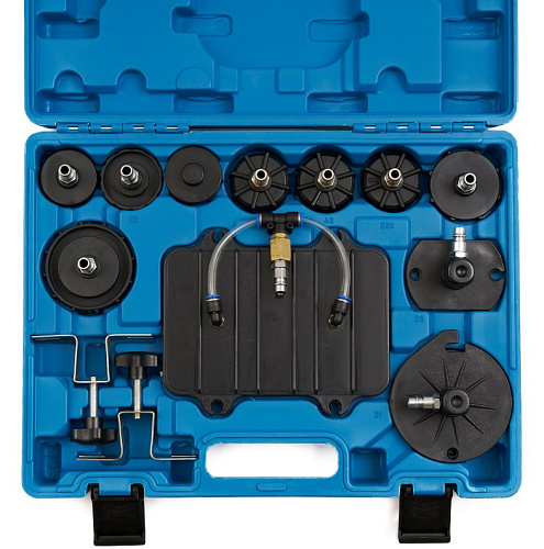 Комплект крышек адаптеров для установки прокачки тормозной системы,13 предметов ROSSVIK ST117 Комплект крышек адаптеров для установки прокачки тормозной системы,13 предметов ROSSVIK ST117