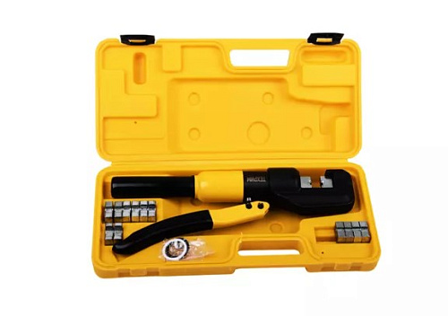 Пресс для обжима клемм гидравлический ручной 70 мм², 4,5 т ТЕХРИМ Пресс для обжима клемм гидравлический ручной 70 мм², 4,5 т ТЕХРИМ