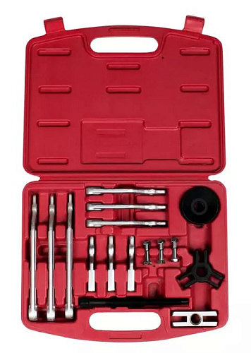 Набор съемников со сменными захватами (16 предм.) Licota Набор съемников со сменными захватами (16 предм.) Licota