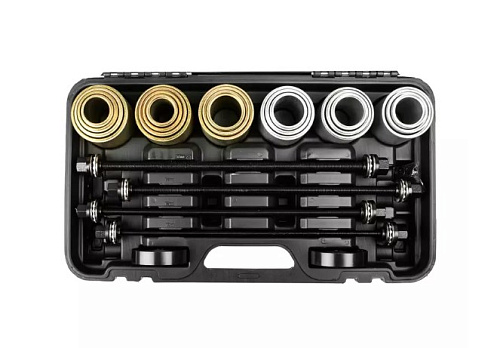 Набор для монтажа/демонтажа подшипников и сайлентблоков универсальный 26 пр. SpecX Набор для монтажа/демонтажа подшипников и сайлентблоков универсальный 26 пр. SpecX