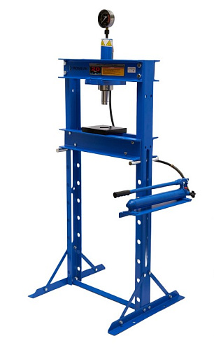 Пресс гидравлический 20 т ручной привод, синий ROSSVIK Пресс гидравлический 20 т ручной привод, синий ROSSVIK