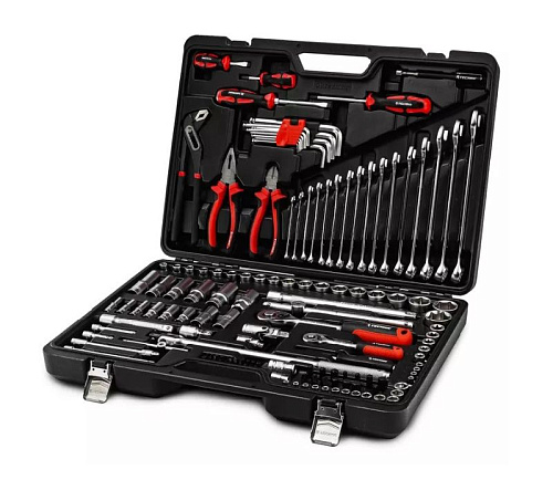 Набор инструмента 143 предм. (1/4", 1/2") кейс RUNTEC TECHNIC Набор инструмента 143 предм. (1/4", 1/2") кейс RUNTEC TECHNIC