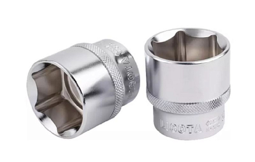 Головка торцевая 1/2" 28 мм, 6 гр., CrV Licota Головка торцевая 1/2" 28 мм, 6 гр., CrV Licota