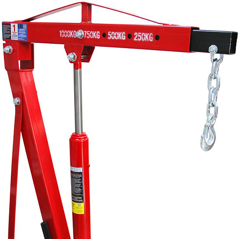 Кран гаражный 1000 кг складной Мобилсервис Кран гаражный 1000 кг складной Мобилсервис