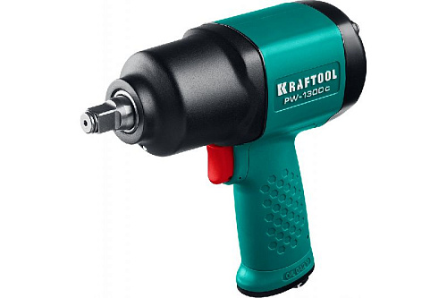 Гайковерт пневматический 1/2" 1300 Нм композитный KRAFTOOL PW-1300c Гайковерт пневматический 1/2" 1300 Нм композитный KRAFTOOL PW-1300c