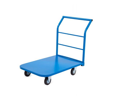 Тележка платформенная 435 кг (600Х900 мм) TOR ТП-2 (резиновые колеса) Тележка платформенная 435 кг (600Х900 мм) TOR ТП-2 (резиновые колеса)