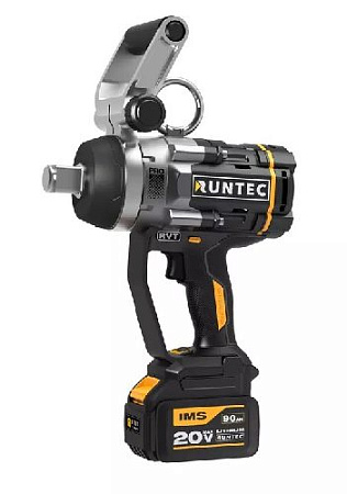 Гайковерт аккумуляторный 3/4", 20 В,2100 Нм, 2*9 Ач, бесщеточ. двиг. в кейсе RUNTEC Гайковерт аккумуляторный 3/4", 20 В,2100 Нм, 2*9 Ач, бесщеточ. двиг. в кейсе RUNTEC