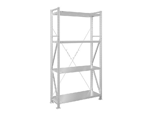 Стеллаж металлический MS U 2000x1500x400/4 Стеллаж металлический MS U 2000x1500x400/4