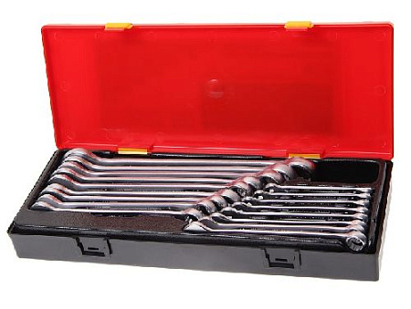 Набор ключей комбинированных 6-24 мм (17 шт) в кейсе JTC Набор ключей комбинированных 6-24 мм (17 шт) в кейсе JTC