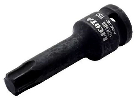Головка торцевая ударная Torx 1/2" T45, L=78 мм Licota Головка торцевая ударная Torx 1/2" T45, L=78 мм Licota