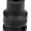 Головка торцевая ударная 1/4" 12 мм, 6 гр., CrMo Licota Головка торцевая ударная 1/4" 12 мм, 6 гр., CrMo Licota
