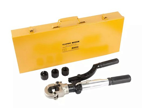 Пресс для обжима труб гидравлический; ручной; 16-32 мм; 1,8 т ТЕХРИМ 813010-5 Пресс для обжима труб гидравлический; ручной; 16-32 мм; 1,8 т ТЕХРИМ 813010-5