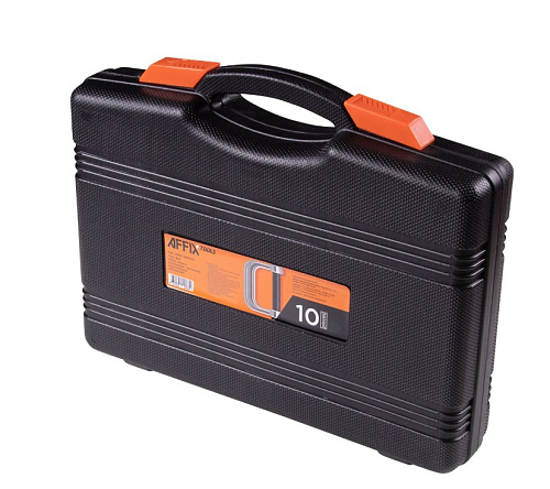 Набор для монтажа и демонтажа шаровых соединений "струбцинный" 10 предм AFFIX AF11020010C Набор для монтажа и демонтажа шаровых соединений "струбцинный" 10 предм AFFIX AF11020010C