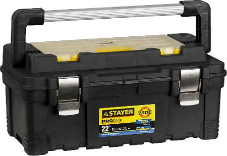 Ящик для инструмента пластиковый 557*283*245 мм ″PROWide″ STAYER Professional Ящик для инструмента пластиковый 557*283*245 мм ″PROWide″ STAYER Professional
