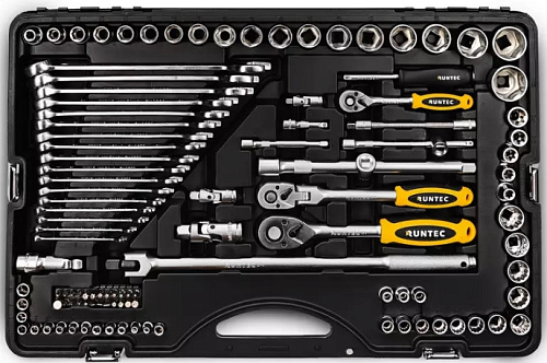 Набор инструмента 142 предм (1/4", 1/2", 3/8") RUNTEC Performance Набор инструмента 142 предм (1/4", 1/2", 3/8") RUNTEC Performance