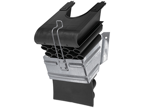 Кронштейн-крепление для упора противооткатного 200 мм, Zn Кронштейн-крепление для упора противооткатного 200 мм, Zn