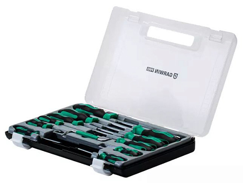 Набор отверток 12 шт в пластиковом кейсе GARWIN PRO Набор отверток 12 шт в пластиковом кейсе GARWIN PRO