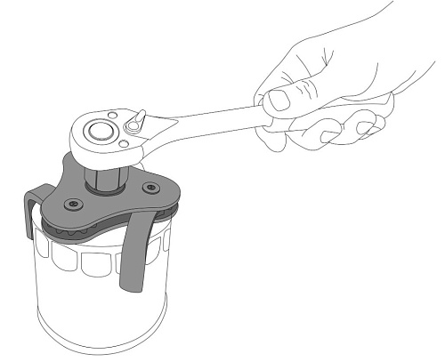 Съемник масляных фильтров краб 65-100 мм с плоскими захватами Thorvik AOFWJ3 Съемник масляных фильтров краб 65-100 мм с плоскими захватами Thorvik AOFWJ3