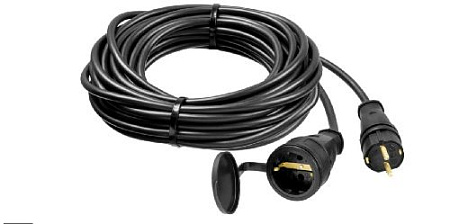 Удлинитель-шнур КГ 10 м, 1 гнездо, 3*1,5 кв.мм, 3700 Вт, IP44 STAYER PROFESSIONAL RC 315 Удлинитель-шнур КГ 10 м, 1 гнездо, 3*1,5 кв.мм, 3700 Вт, IP44 STAYER PROFESSIONAL RC 315