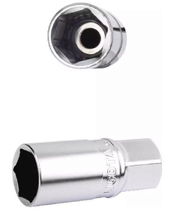 Головка свечная 1/2" 21 мм 6 гр. магнитная Licota Головка свечная 1/2" 21 мм 6 гр. магнитная Licota