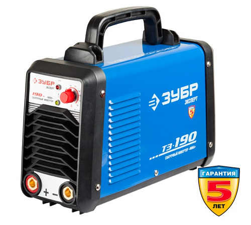 Инвертор сварочный 190 А, MMA,TIG LIFT, IGBT, форсаж дуги, горячий старт ЗУБР Прфессионал Инвертор сварочный 190 А, MMA,TIG LIFT, IGBT, форсаж дуги, горячий старт ЗУБР Прфессионал