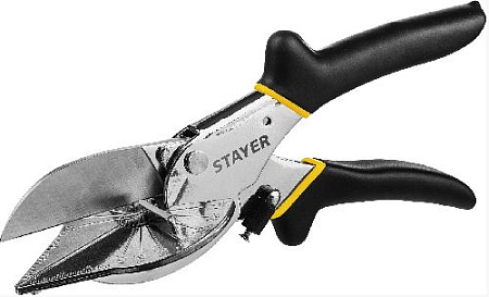 Ножницы угловые для пластмассовых и резиновых профилей STAYER Professional Ножницы угловые для пластмассовых и резиновых профилей STAYER Professional