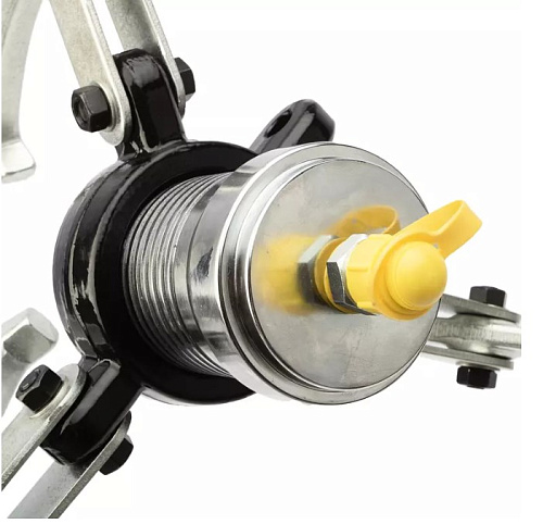 Съемник гидравлический универсальный 30 т СГУ-30Н от внешнего насоса ТЕХРИМ Съемник гидравлический универсальный 30 т СГУ-30Н от внешнего насоса ТЕХРИМ