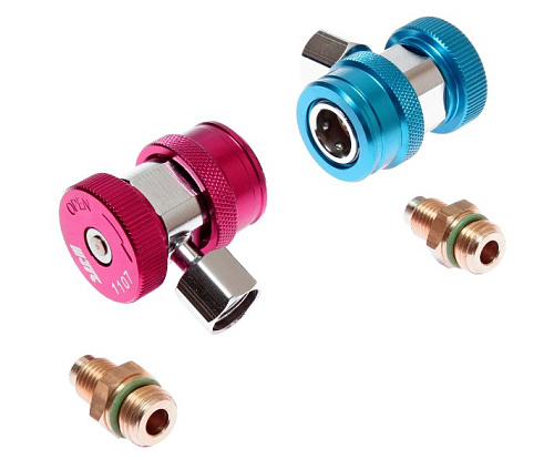 Адаптер манометрического коллектора красный (1/4х1/4 М14х1.5) JTC Адаптер манометрического коллектора красный (1/4х1/4 М14х1.5) JTC