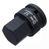 Головка торцевая ударная HEX 3/4", 32 мм, L=60 мм Garwin Головка торцевая ударная HEX 3/4", 32 мм, L=60 мм Garwin
