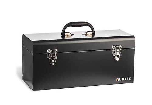 Ящик для инструмента металлический 430x180x190 мм, 1 отделение, съемная полка RUNTEC Ящик для инструмента металлический 430x180x190 мм, 1 отделение, съемная полка RUNTEC