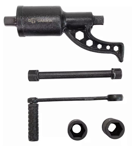 Гайковерт ручной с механическим редуктором удлиненный 1:68 4800 Нм, 1", головки 32/33мм GARWIN Гайковерт ручной с механическим редуктором удлиненный 1:68 4800 Нм, 1", головки 32/33мм GARWIN