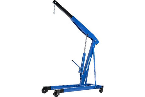 Кран гаражный 3000 кг складной, с 2х-сторонней помпой NORDBERG N3730 Кран гаражный 3000 кг складной, с 2х-сторонней помпой NORDBERG N3730