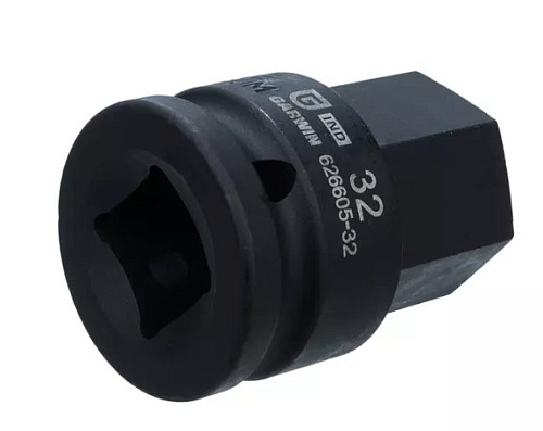 Головка торцевая ударная HEX 3/4", 32 мм, L=60 мм Garwin Головка торцевая ударная HEX 3/4", 32 мм, L=60 мм Garwin