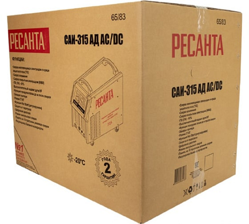 Инвертор сварочный САИ 315АД AC/DC Ресанта Инвертор сварочный САИ 315АД AC/DC Ресанта