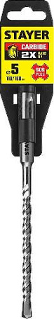 Бур SDS-plus 5*160 мм STAYER Бур SDS-plus 5*160 мм STAYER