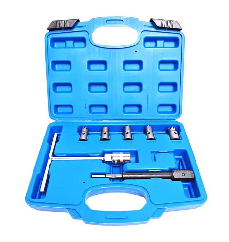 Набор для чистки и восстановления посадочных мест дизельных форсунок 7 предм МАЯКАВТО™ Набор для чистки и восстановления посадочных мест дизельных форсунок 7 предм МАЯКАВТО™