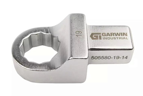 Насадка для ключа динамометрического накидная 19 мм, 14*18 мм GARWIN Насадка для ключа динамометрического накидная 19 мм, 14*18 мм GARWIN