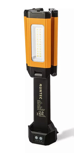 Светильник переносной аккумуляторный тройной на штативе 2000 лм, 4 Ач RUNTEC Светильник переносной аккумуляторный тройной на штативе 2000 лм, 4 Ач RUNTEC