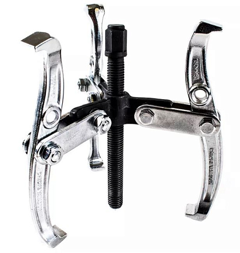 Съемник подшипников трехлапый шарнирный 100 мм GARWIN Съемник подшипников трехлапый шарнирный 100 мм GARWIN