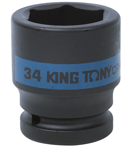 Головка торцевая ударная 3/4" 34 мм, 6 гр., KING TONY Головка торцевая ударная 3/4" 34 мм, 6 гр., KING TONY