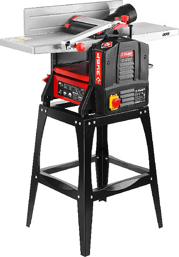 Станок фуговально-рейсмусовый 1600 Вт, 9000 об/мин, 2 ножа, 6 м/мин ЗУБР Станок фуговально-рейсмусовый 1600 Вт, 9000 об/мин, 2 ножа, 6 м/мин ЗУБР