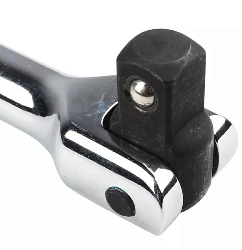 Вороток шарнирный 1/2" 450 мм рифленая рукоятка CrV Licota Вороток шарнирный 1/2" 450 мм рифленая рукоятка CrV Licota