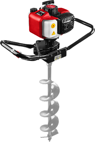 Мотобур (бензобур), d=60-150 мм, 43 см3, 1 оператор, ЗУБР Мотобур (бензобур), d=60-150 мм, 43 см3, 1 оператор, ЗУБР