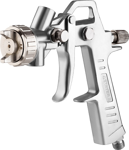 Краскопульт с верхним бачком 600 мл, HP, дюза 1,5 мм STAYER ORION G Краскопульт с верхним бачком 600 мл, HP, дюза 1,5 мм STAYER ORION G