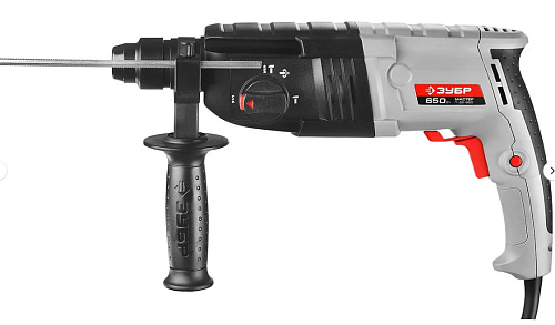 Перфоратор SDS-plus 650 Вт/2.3 Дж, 3 режима ЗУБР Мастер Перфоратор SDS-plus 650 Вт/2.3 Дж, 3 режима ЗУБР Мастер