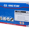 Набор головок торцевых со вставками 1/2" HEX, H4-H17 мм 9 предм, 80 мм в кейсе KING TONY Набор головок торцевых со вставками 1/2" HEX, H4-H17 мм 9 предм, 80 мм в кейсе KING TONY