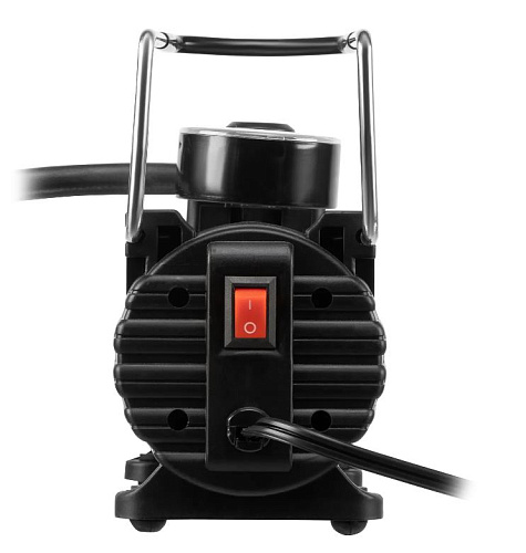 Компрессор автомобильный 7 атм, 37 л/мин, 3 насадки Denzel AC-37 Компрессор автомобильный 7 атм, 37 л/мин, 3 насадки Denzel AC-37