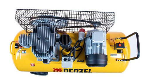 Компрессор масляный ременной 200 л, 4,0 кВт, 690 л/мин, 10 бар, 380 В Denzel BCI4000-T/200 Компрессор масляный ременной 200 л, 4,0 кВт, 690 л/мин, 10 бар, 380 В Denzel BCI4000-T/200
