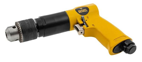 Дрель пневматическая угловая 13 мм, 500 об/мин, 114 л/мин Denzel PD500 Дрель пневматическая угловая 13 мм, 500 об/мин, 114 л/мин Denzel PD500
