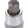 Головка торцевая со вставкой torx с отверстием 1/4" T25H, 37 мм Licota Головка торцевая со вставкой torx с отверстием 1/4" T25H, 37 мм Licota